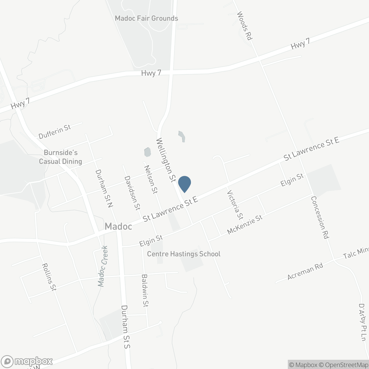 15 WELLINGTON STREET N, Madoc, Ontario K0K 2K0